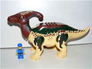 Lego Jurassic World dinoszaurusz figura dínó Nagy Parasaurolophus Paraszaurolofusz  25cm + hangszóró - kép 2