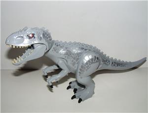 Lego Jurassic World dinoszaurusz figura dínó Nagy szürke 30cm Indominus Rex 2021 - kép 10