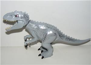 Lego Jurassic World dinoszaurusz figura dínó Nagy szürke 30cm Indominus Rex 2021 - kép 6