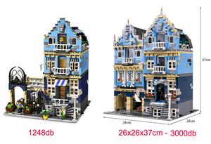 Lego komp. Creator Factory 10190 MStrt - Bővített Moduláris Ház 3000db Lepin ÚJ  - kép 2