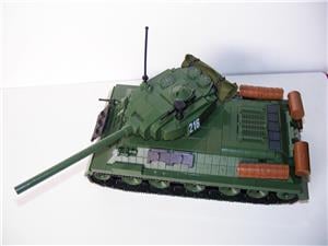 Lego 2. Világháborús Orosz T-34 T34 Tank 1110db 13x35x14cm 6katona új - kép 11