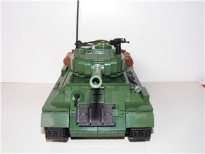 Lego 2. Világháborús Orosz T-34 T34 Tank 1110db 13x35x14cm 6katona új - kép 8