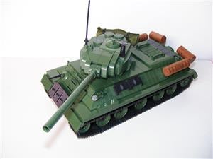 Lego 2. Világháborús Orosz T-34 T34 Tank 1110db 13x35x14cm 6katona új - kép 10