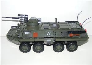 Lego Swat Modern Hadviselés Stryker páncélozott csapatszállító tank 1000db14x14x33cm  új - kép 13