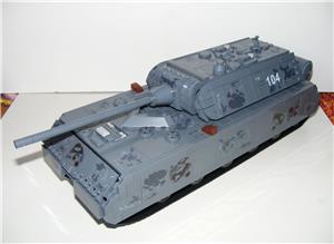 Lego 2. Világháborús Német Panzer viii Maus Szupernehéz harckocsi tank 2130db 15x42x15cm! - kép 6