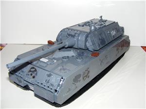 Lego 2. Világháborús Német Panzer viii Maus Szupernehéz harckocsi tank 2130db 15x42x15cm! - kép 3