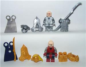 Lego Gyűrűk Ura Hobbit figurák Galadhrim Mirkwood Királyi Őr Elf Tünde katonák - kép 12