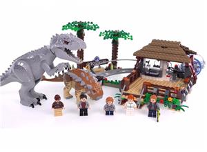 Lego komp. Jurassic World 75941 Indominus Rex az Ankylosaurus ellen új - kép 8