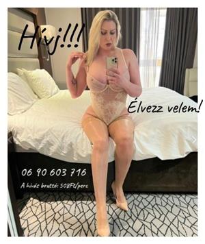 Szenvedélyes szőke milf 06 90 603 716 A hívás díja: bruttó 508Ft/perc - kép 2