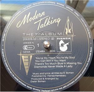 Modern Talking - The 1st (First) Album bakelit hanglemez eladó (1985) - kép 14