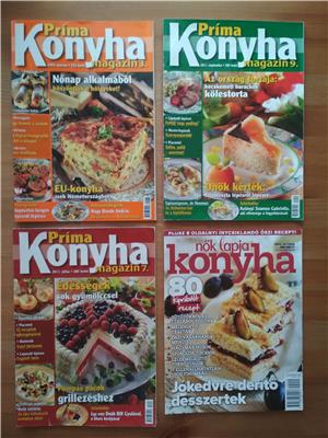 Príma konyha és Nők lapja konyha magazinok