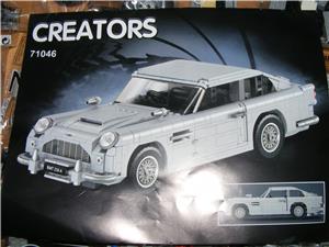 Lego komp. Creator 10262 Aston Martin DB autó 1290db Lepin ÚJ - kép 2