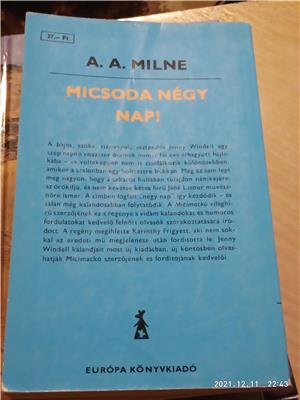 Micsoda négy nap! A. A. Milne 2000ft óbuda - kép 2