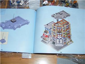 Lego komp. Creator Police Station Rendőrség Moduláris ház 3100db ÚJ - kép 10