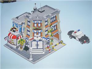 Lego komp. Creator Police Station Rendőrség Moduláris ház 3100db ÚJ - kép 11