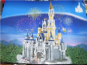 Lego komp. Disney 71040 43222 Castle Disney Kastély 4080db Lepin ÚJ - kép 1