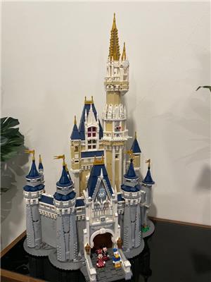 Lego komp. Disney 71040 43222 Castle Disney Kastély 4080db Lepin ÚJ - kép 4