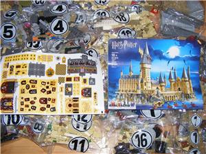 Lego komp. Harry Potter 71043 Hogwarts Castle Roxfort kastély 6020db Lepin Új - kép 5