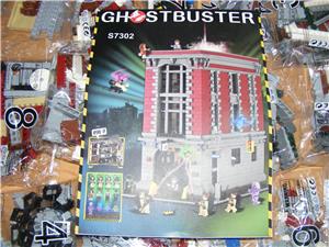 Lego komp. Szellemírtók Ghostbusters 75827 Tűzoltóság 4600db moduláris ház Lepin ÚJ - kép 5