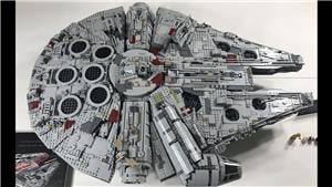 Lego komp. Star Wars 75192 MIllenium Falcon UCS 7541db Lepin ÚJ - kép 13