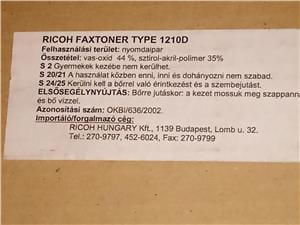 RICOH 1210D fekete toner eredeti - kép 3