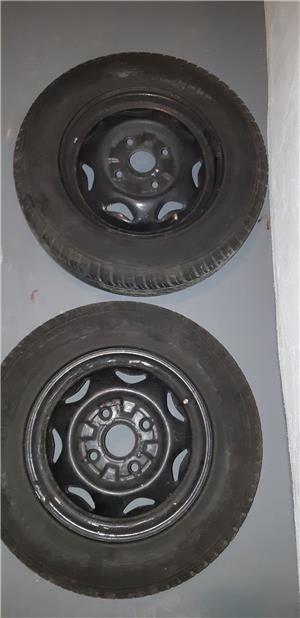 4X114,3  13"colos acél kerekek,barum 165/70 r13 nyári gumikkal.