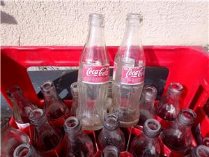 Retro Coca-Cola 0,2L-es üdítős rekesz 24 férőhelyes üvegekkel - kép 2