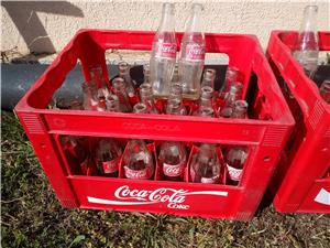 Retro Coca-Cola 0,2L-es üdítős rekesz 24 férőhelyes üvegekkel - kép 5