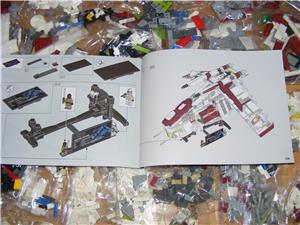 Lego komp. Star Wars 75309 Köztársasági hadihajó Republic Gunship UCS Lepin ÚJ! - kép 11