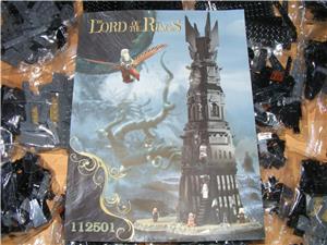 Lego komp. Gyűrűk Ura Hobbit LOTR 10237 Orthanc tornya 2360db Lepin Új - kép 2