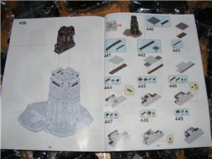 Lego komp. Gyűrűk Ura Hobbit LOTR 10237 Orthanc tornya 2360db Lepin Új - kép 13