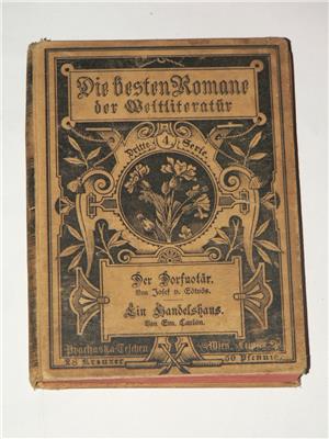 Der Dorfnot  r Eötvös von Joseph Freiherr Karl Prochaska kiadó 1900 Antik könyv  - kép 5