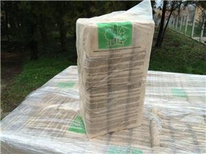 Fabrikett keményfából RUF tégla formájú 100 % bükk fűrészporból préselve, 10 kg-os zsákokban - kép 6