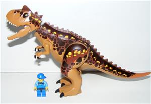 Lego Jurassic World 2. fallen kingdom dinoszaurusz figura dínó nagy Carnotaurus 30cm új - kép 2