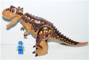 Lego Jurassic World 2. fallen kingdom dinoszaurusz figura dínó nagy Carnotaurus 30cm új - kép 3