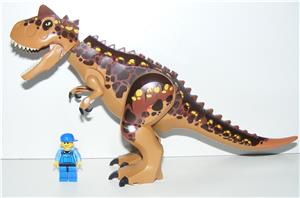 Lego Jurassic World 2. fallen kingdom dinoszaurusz figura dínó nagy Carnotaurus 30cm új - kép 4