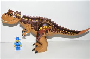 Lego Jurassic World 2. fallen kingdom dinoszaurusz figura dínó nagy Carnotaurus 30cm új - kép 5