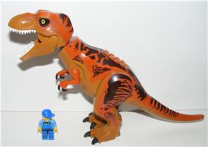 Lego Jurassic World dinoszaurusz figura dínó Nagy T-rex 30cm új - kép 2