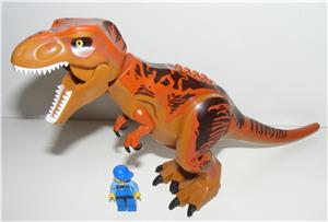 Lego Jurassic World dinoszaurusz figura dínó Nagy T-rex 30cm új - kép 4