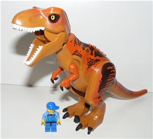 Lego Jurassic World dinoszaurusz figura dínó Nagy T-rex 30cm új - kép 5