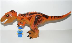 Lego Jurassic World dinoszaurusz figura dínó Nagy T-rex 30cm új - kép 3