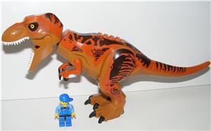 Lego Jurassic World dinoszaurusz figura dínó Nagy T-rex 30cm új - kép 7