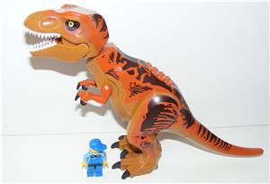 Lego Jurassic World dinoszaurusz figura dínó Nagy T-rex 30cm új - kép 8