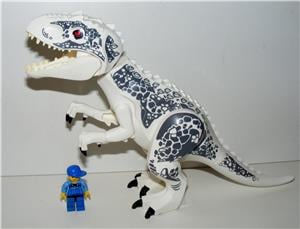 Lego Jurassic World dinoszaurusz figura dínó Nagy fehér Indominus Rex 30cm új - kép 2