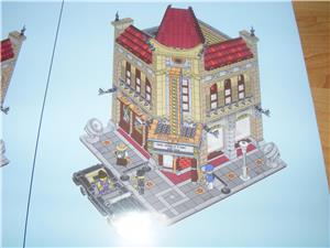 Lego komp. Creator 10232 Palace Cinema Mozi moduláris ház LEPIN ÚJ - kép 11