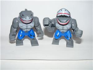 Lego Flash Öngyilkos Alakulat King Shark Cápa király Bigfig Nagy figura úJ - kép 2