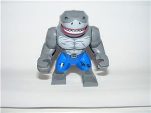 Lego Flash Öngyilkos Alakulat King Shark Cápa király Bigfig Nagy figura úJ - kép 1