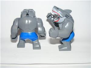 Lego Flash Öngyilkos Alakulat King Shark Cápa király Bigfig Nagy figura úJ - kép 3