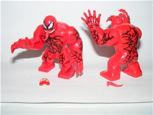 Lego Marvel Szuperhős figurák Venom Carnage Bigfig nagy figura ÚJ BP - kép 2