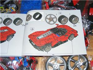 Lego komp. Technic 42143 Ferrari Daytona SP3 3778db LEPIN ÚJ - kép 13